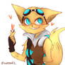 Pip finger heart