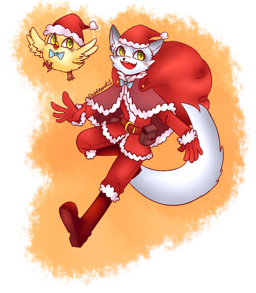 The Christmas thief Pip design by winterout1 on DeviantArt