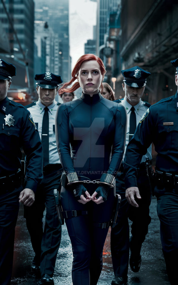 Black Widow Under Arrest 073736 By VonPat On DeviantArt black-widow-under-arrest-073736-by-vonpat-on-deviantart