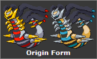 Giratina Origin Sprites by rocker747 on DeviantArt