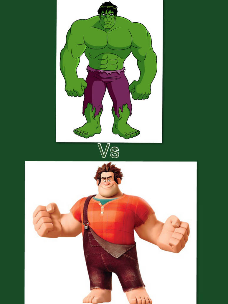 Ralph Vs Hulk by UnitySpectre on DeviantArt