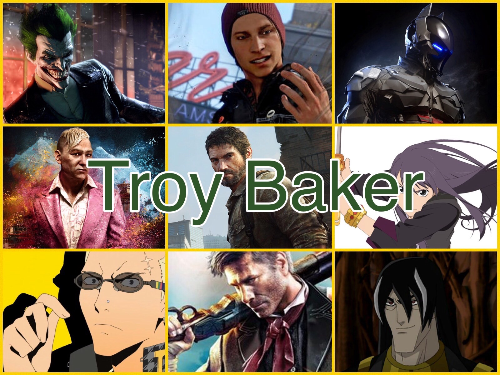 my top 10 troy baker characters by cartoonstar92 on DeviantArt