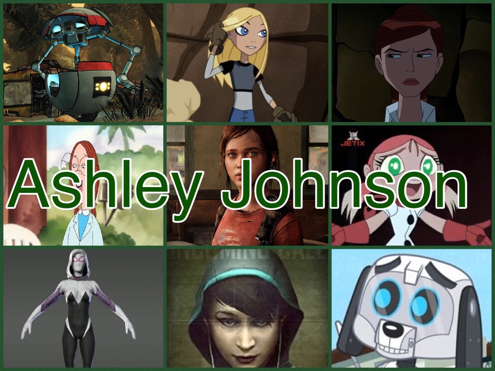 Ashley Johnson, Custom Nickelodeon Wiki