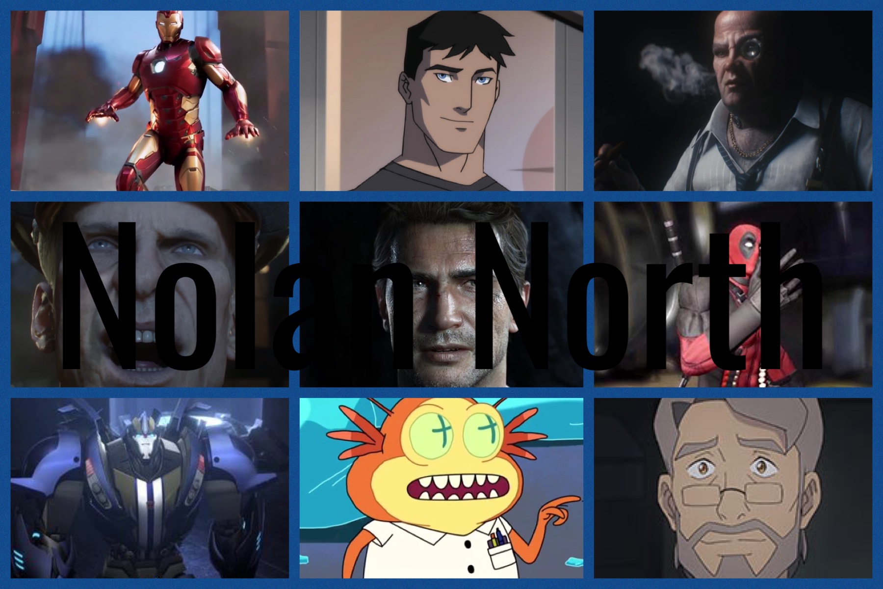 Nolan North Characters
