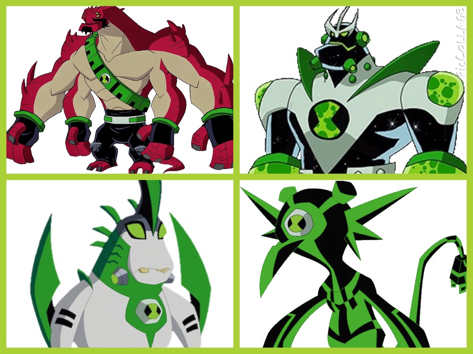 Ben 10,000 Fusions Aliens by UnitySpectre on DeviantArt