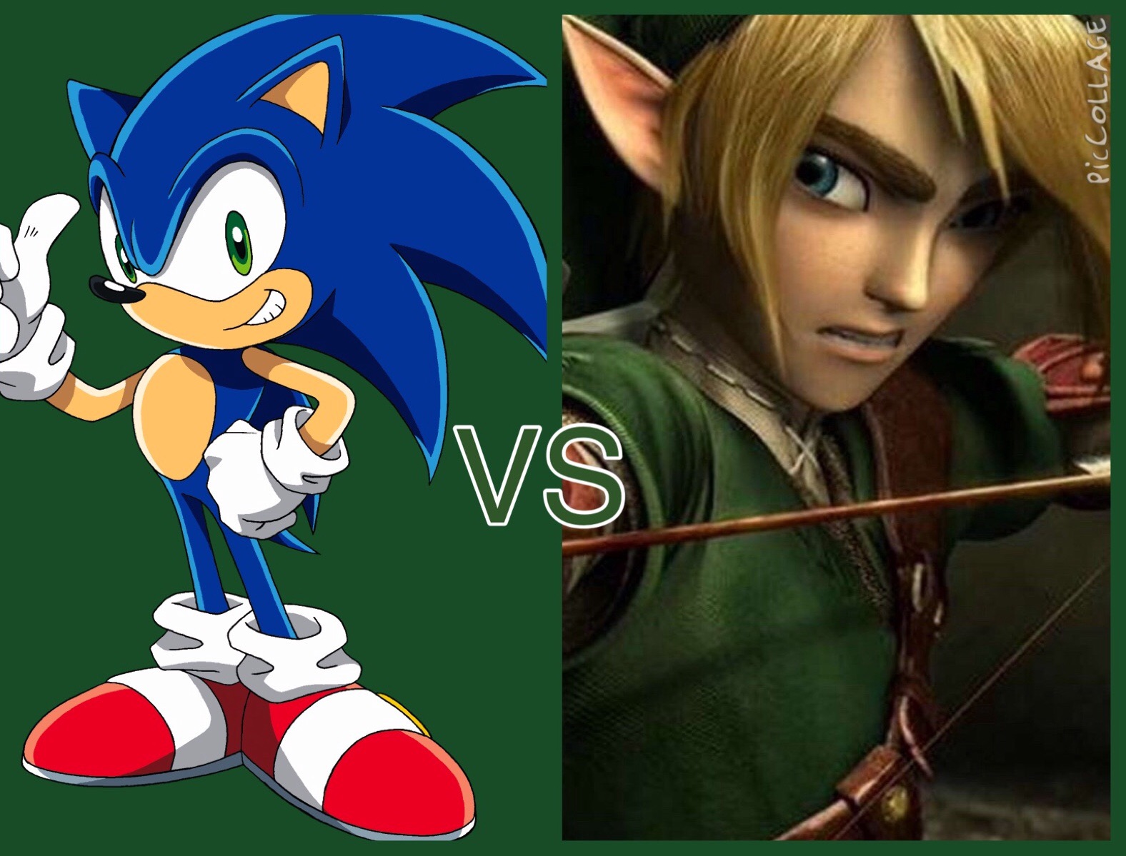 Sonic Vs Link