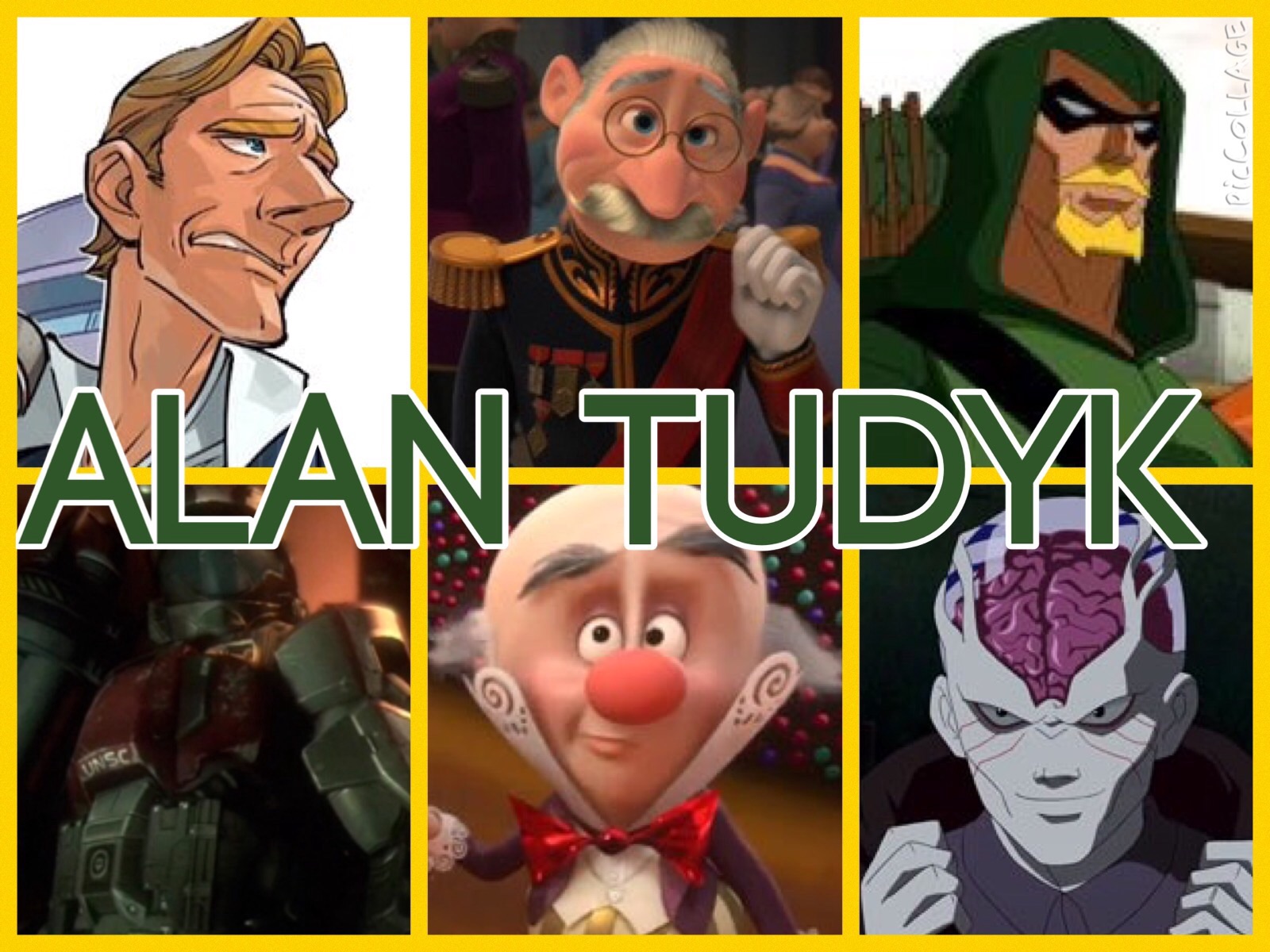 Alan Tudyk Characters