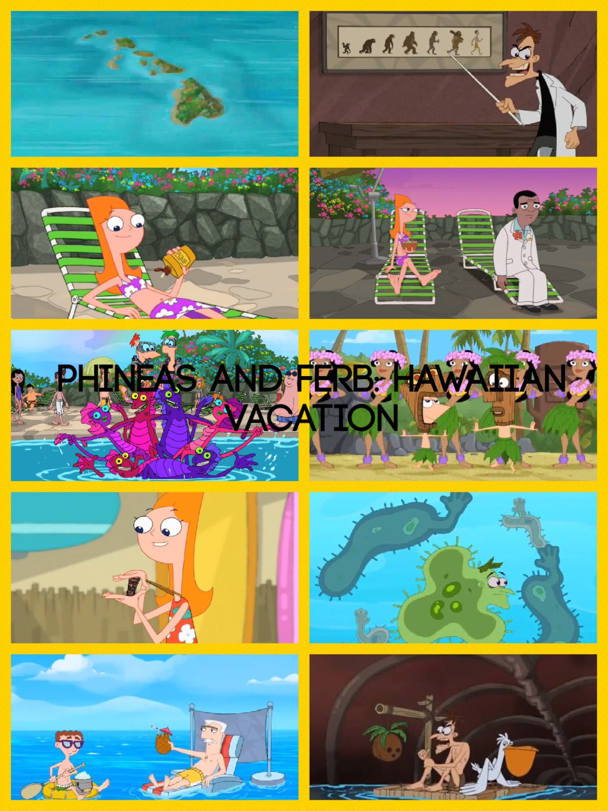 Phineas And Ferb: Hawaiian Vacation by UnitySpectre on DeviantArt