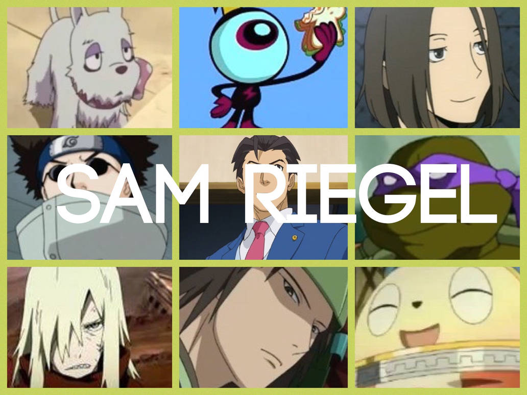 Sam Riegel Characters by UnitySpectre on DeviantArt