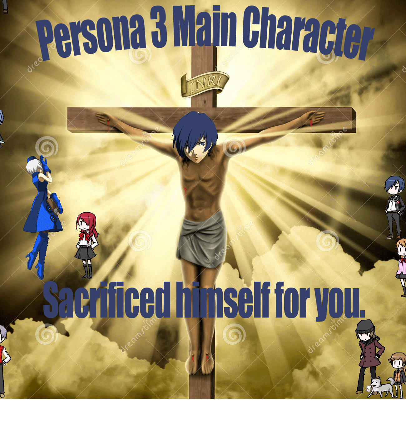 Persona 3 meme (probably spoilers)