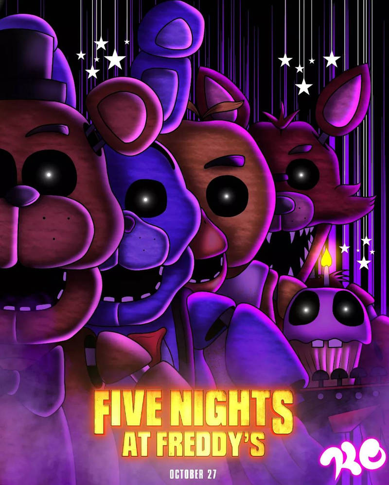 POSTER - Five nights at Freddy's 4 (LIGHTBLUE) by CKibe on DeviantArt