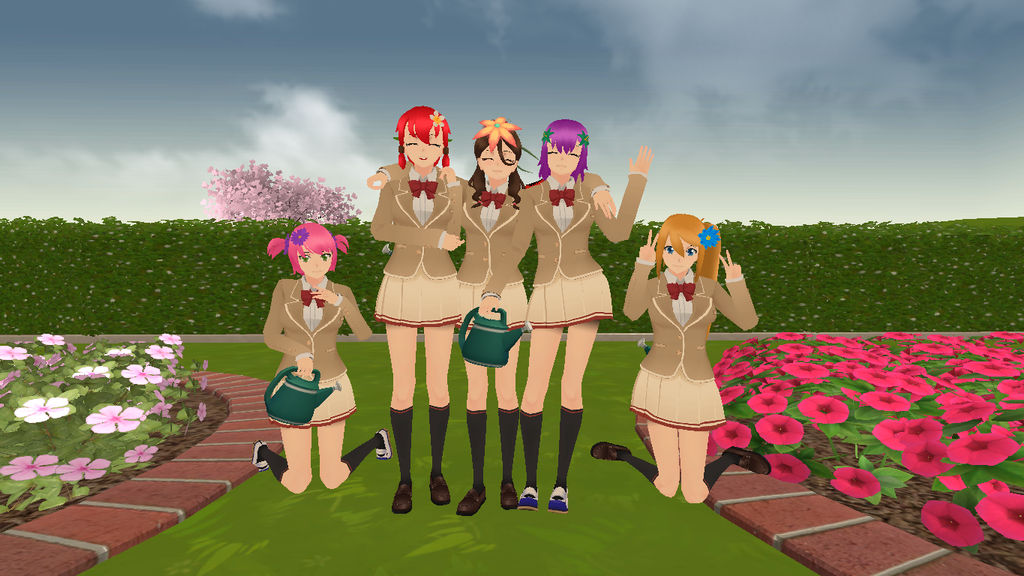 Gardening Club Yandere Simulator Pose By Kisekaeartist On Deviantart Gardening Club Yandere Simulator Pose By Kisekaeartist On Deviantart