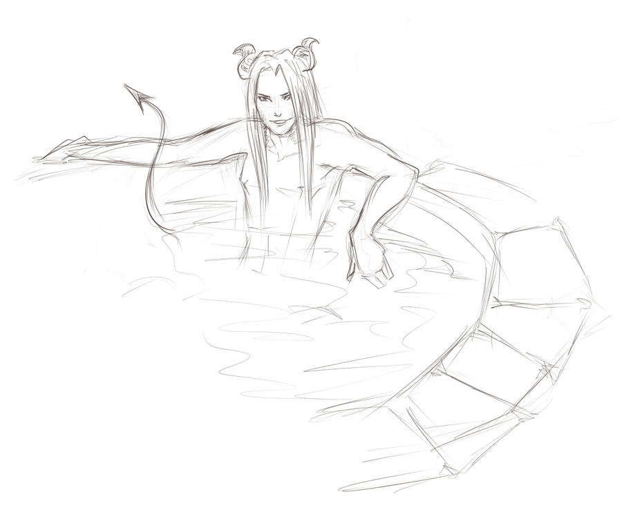 Sexy dark demon by SaintTragic on DeviantArt