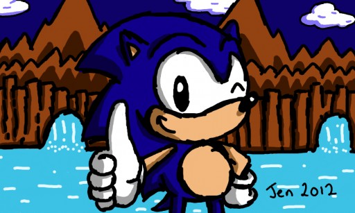 Classic Sonic in Colours 3D!