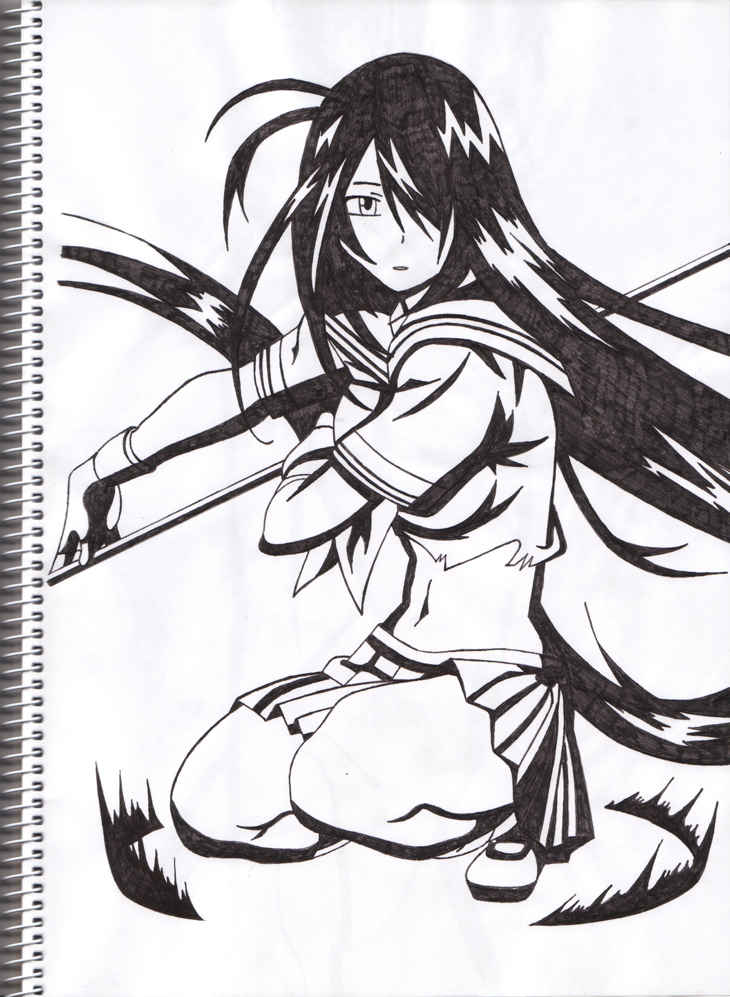Kanu Unchou ink draw by kashim13 on DeviantArt Kanu Unchou ink draw by kashim13 on DeviantArt