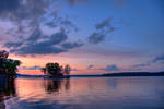 Minocqua Arbor Vitae Sunset by jvrichardson