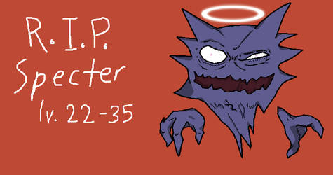 Blue Nuzlocke - RIP Specter