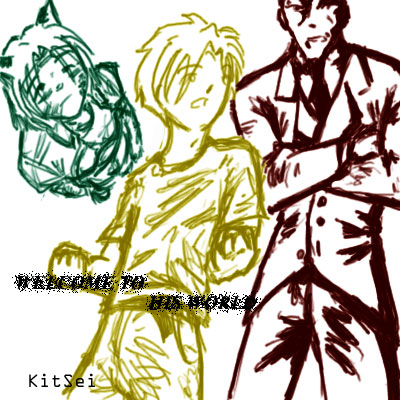 Old KitSei poster idea by godmoder