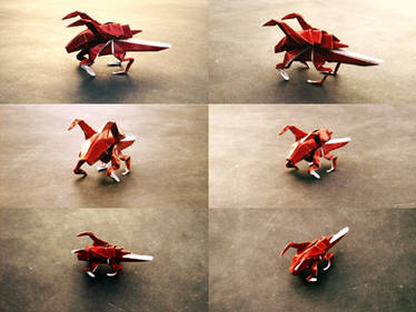 Origami Zerglings