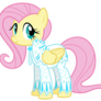 Fluttershy in a Gem Suit