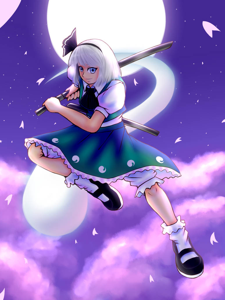 Touhou - Youmu Konpaku by KAIZA-C