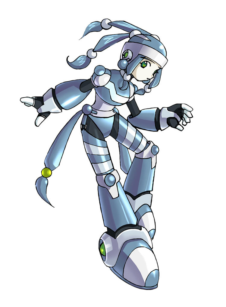 A civilian female reploid by liline on DeviantArt