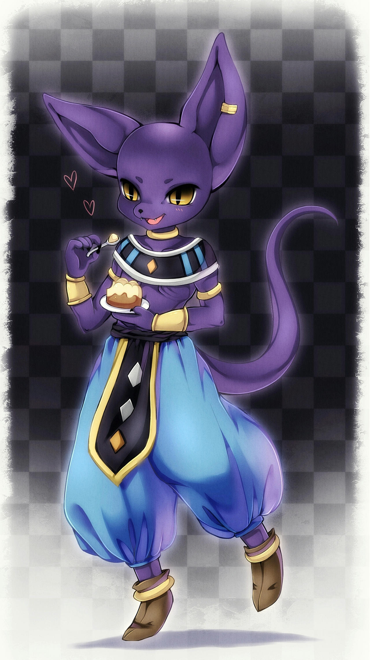 Pudding For Lord Beerus By Midna01 On Deviantart.