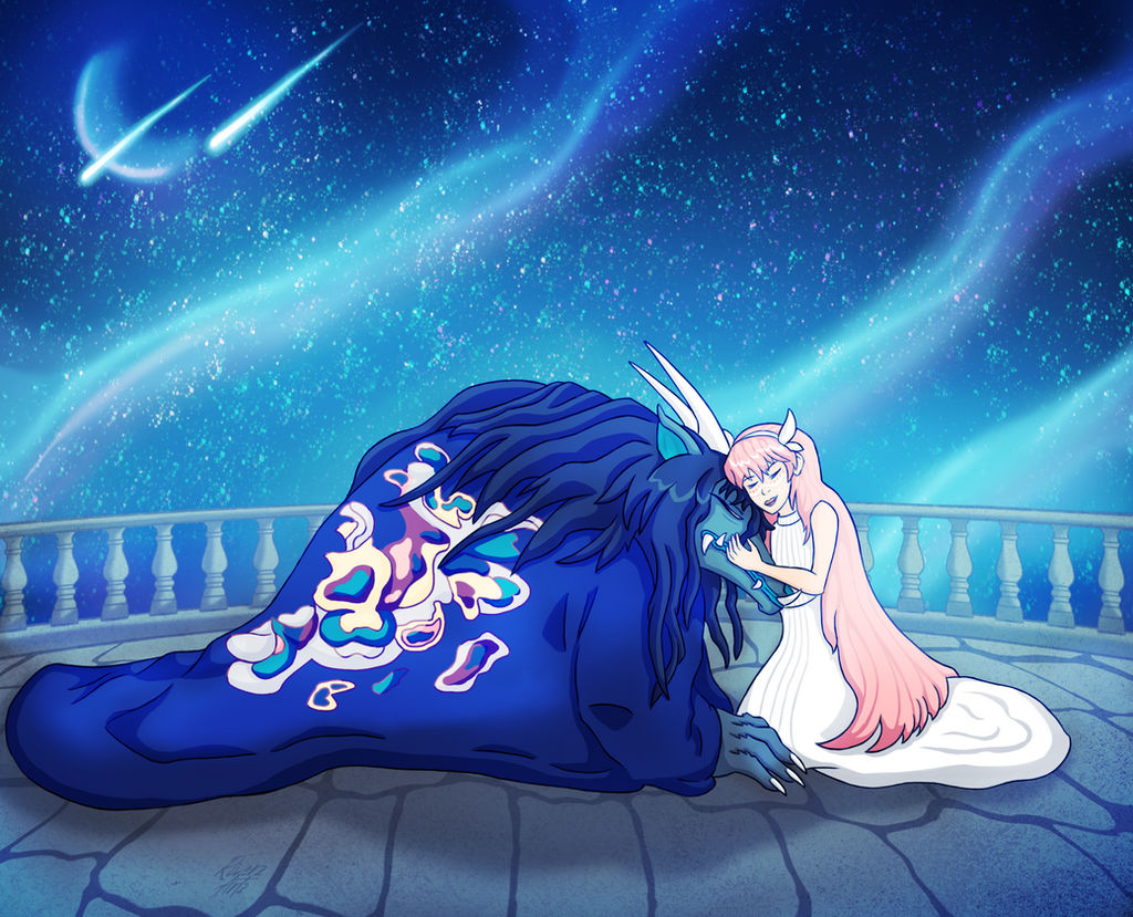 Belle - Blue Night by Riverzknight on DeviantArt