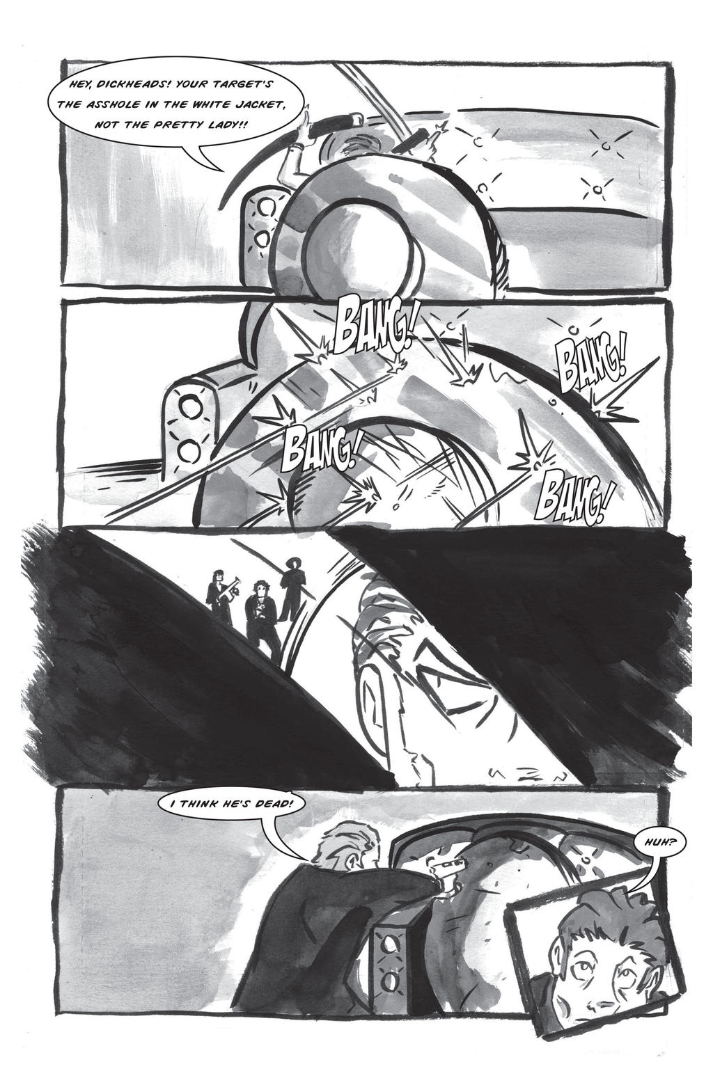 BANG Page 9- Rough shitty awful version