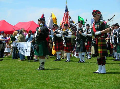 Leaders of the pipers