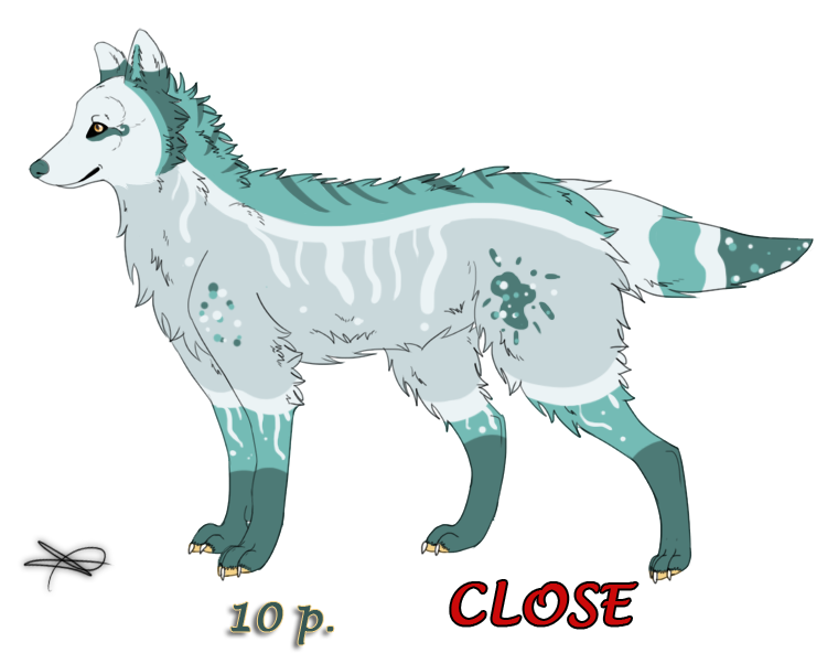 Wolf water design CLOSE