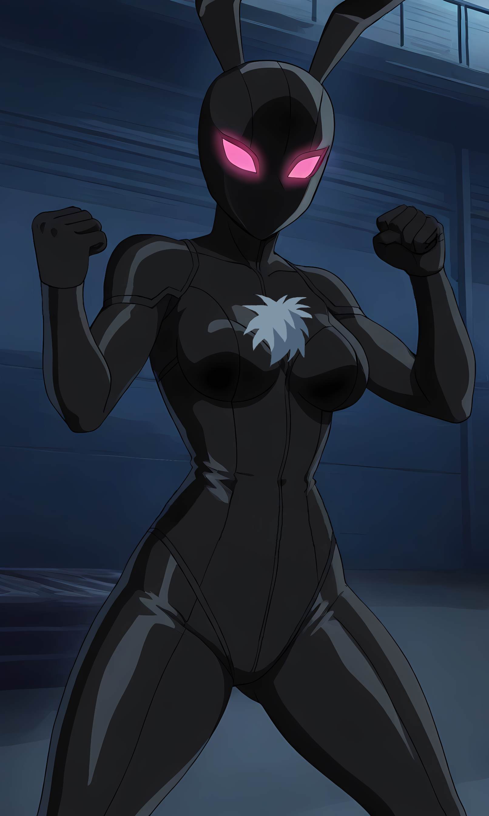 Black Rabbit Humanoid Black Rabbit 001 by Darth-Cygnus on DeviantArt