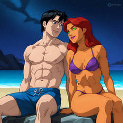 Nightwing x Starfire 001