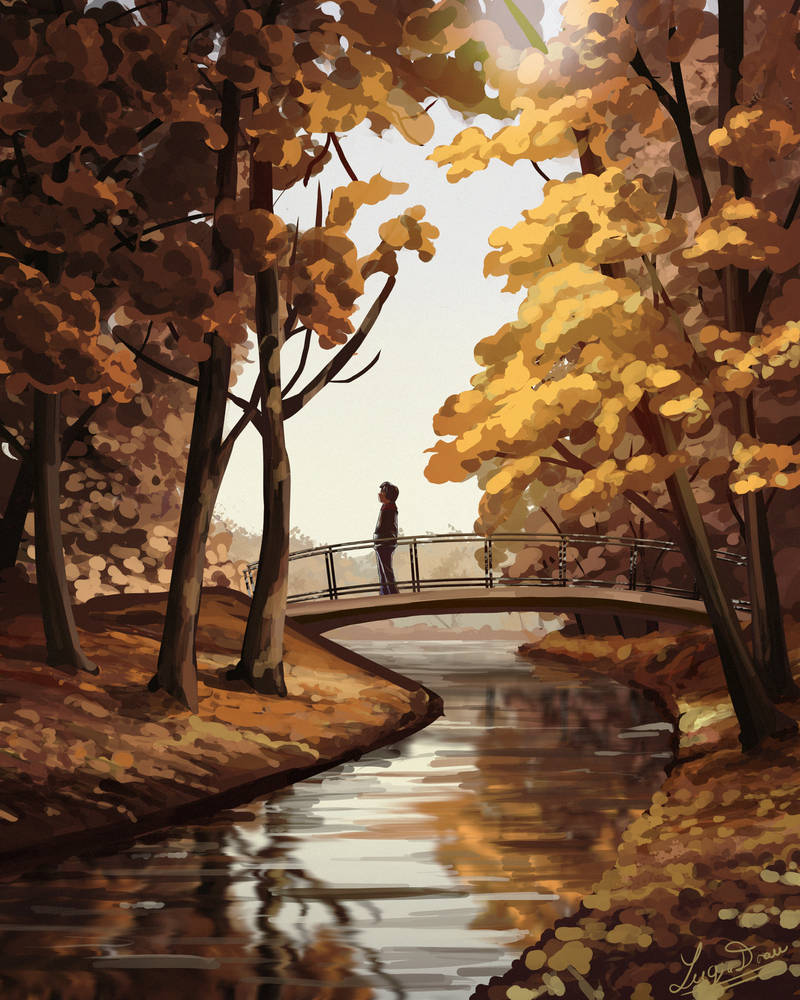 Autumn vibes by LugiaDraw on DeviantArt