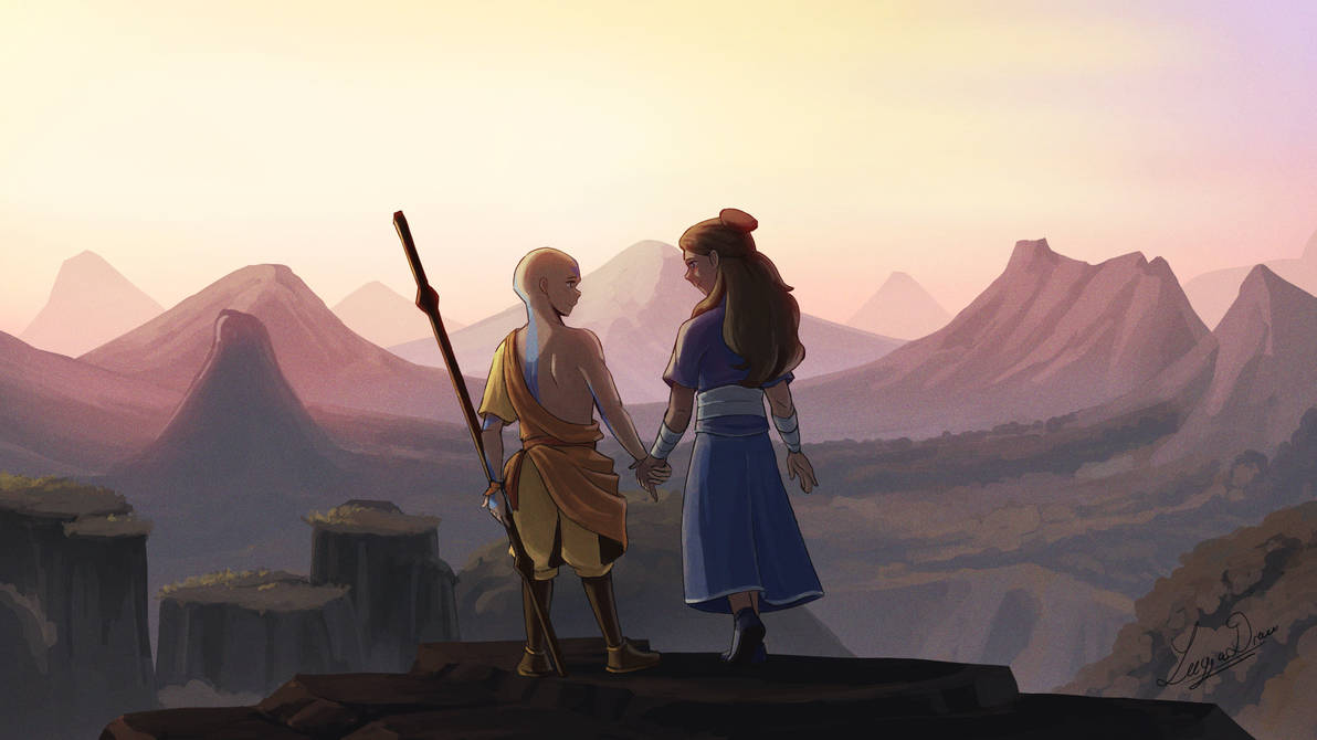 kataang fanart by LugiaDraw on DeviantArt