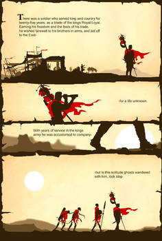 the Soldier and death page one