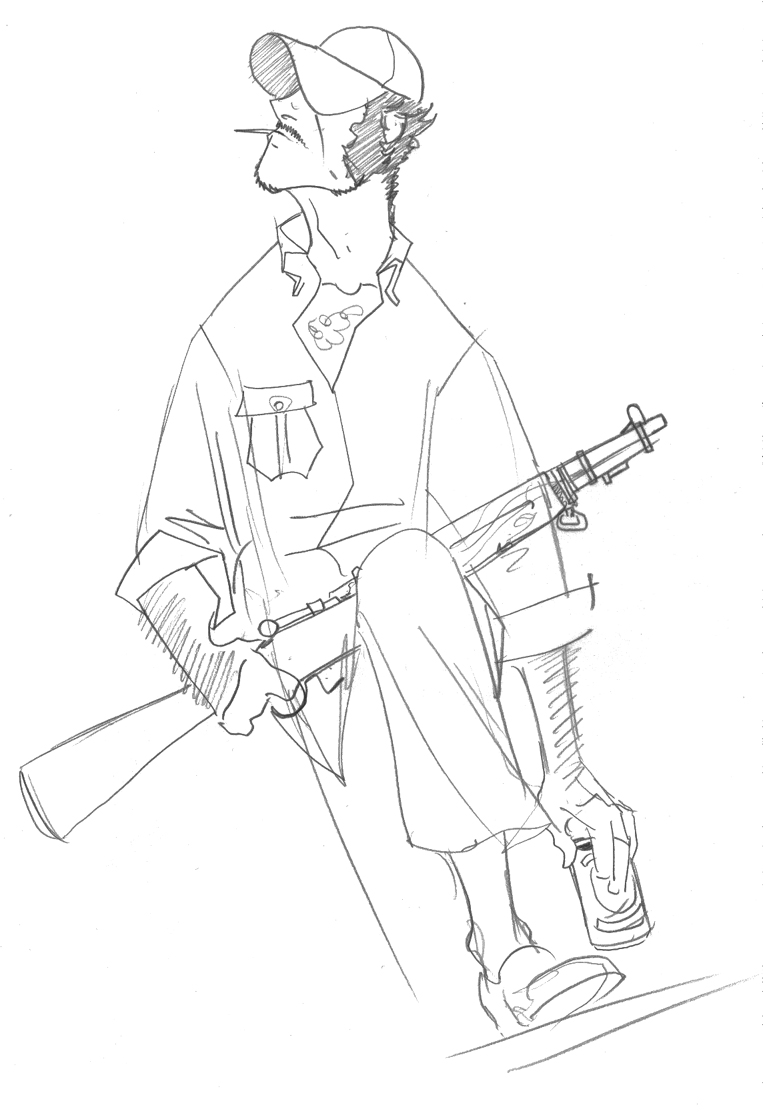 Quint from Jaws by batfish73 on DeviantArt