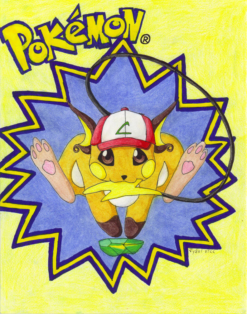 Ash's Raichu by Jacqueline-Victoria on DeviantArt