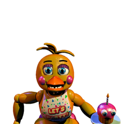 Toy Chica with beak and eyes 7 (OLD)