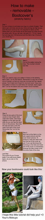 How to make Bootcovers Part 2 of 2 - removable