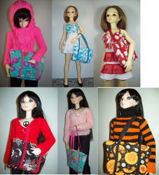 Handmade Quilted handbags and clothes