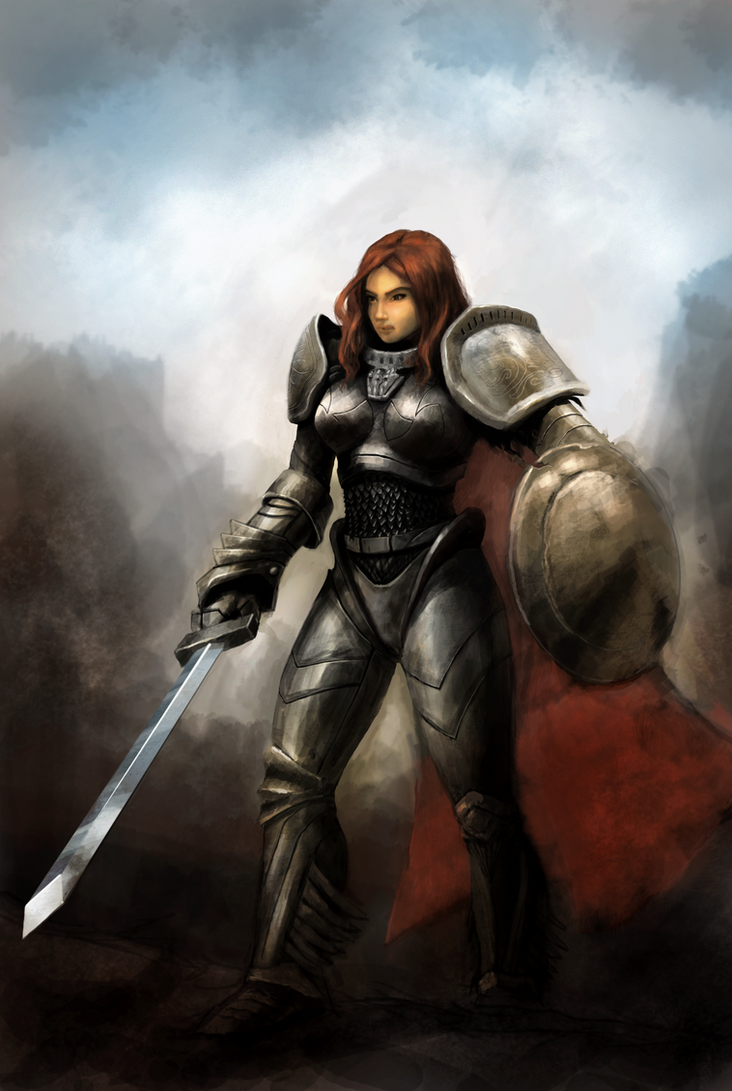 Paladin girl by atma33