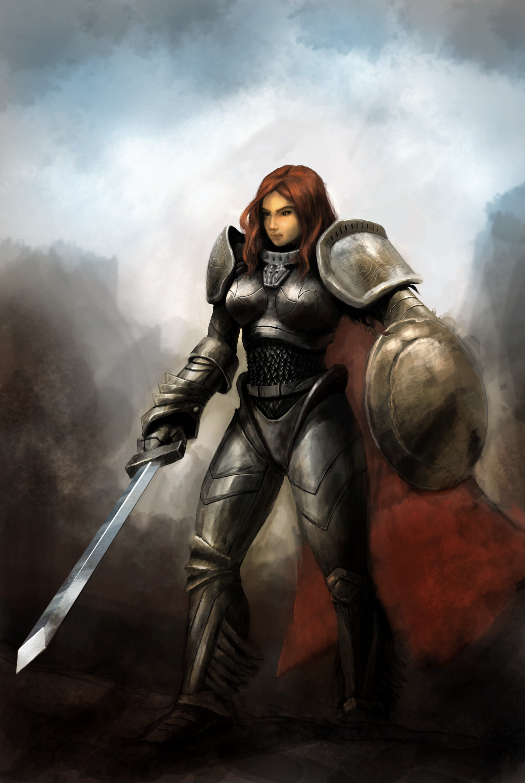 Paladin girl by atma33