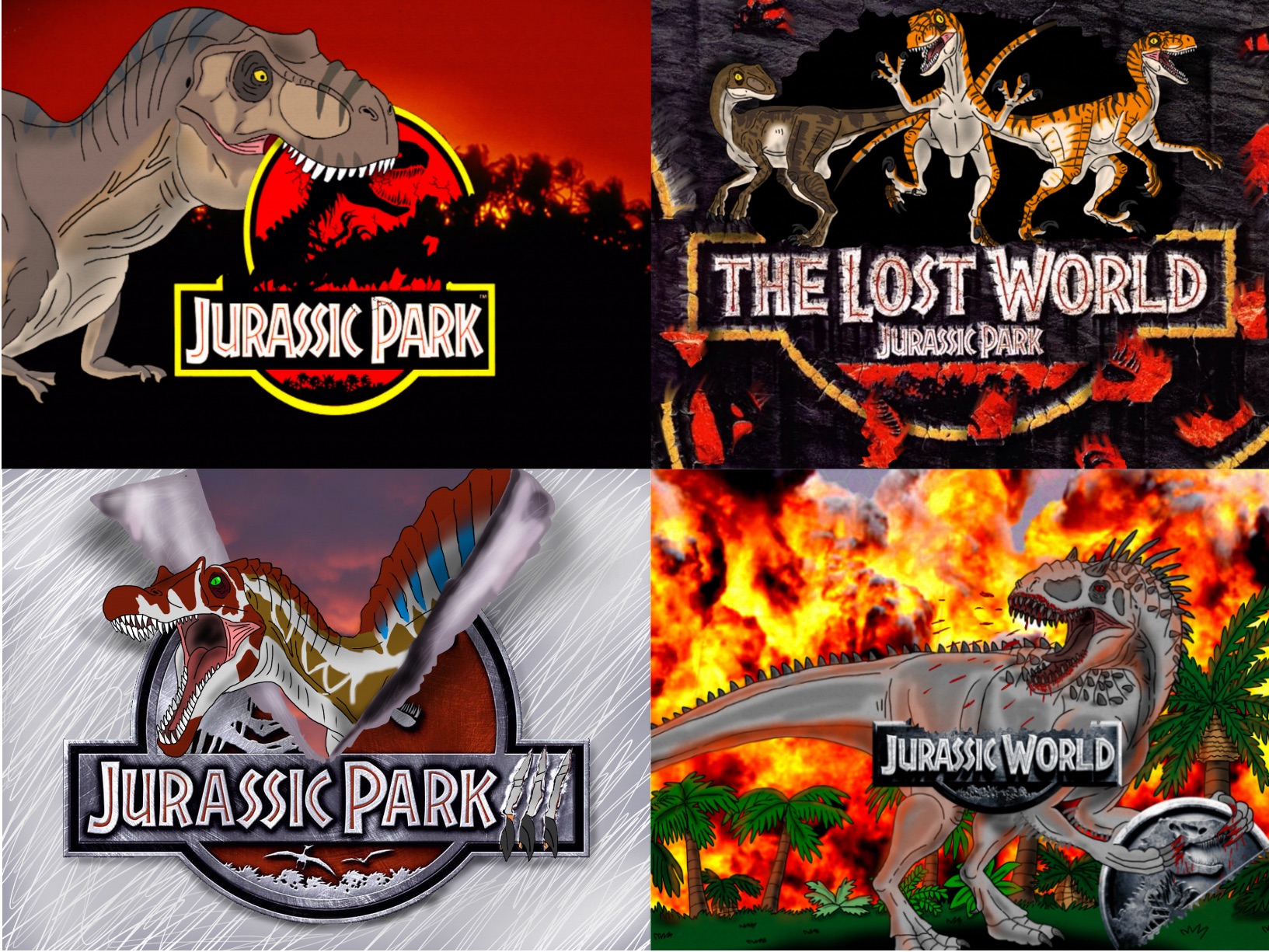 Jurassic Park Franchise Titles