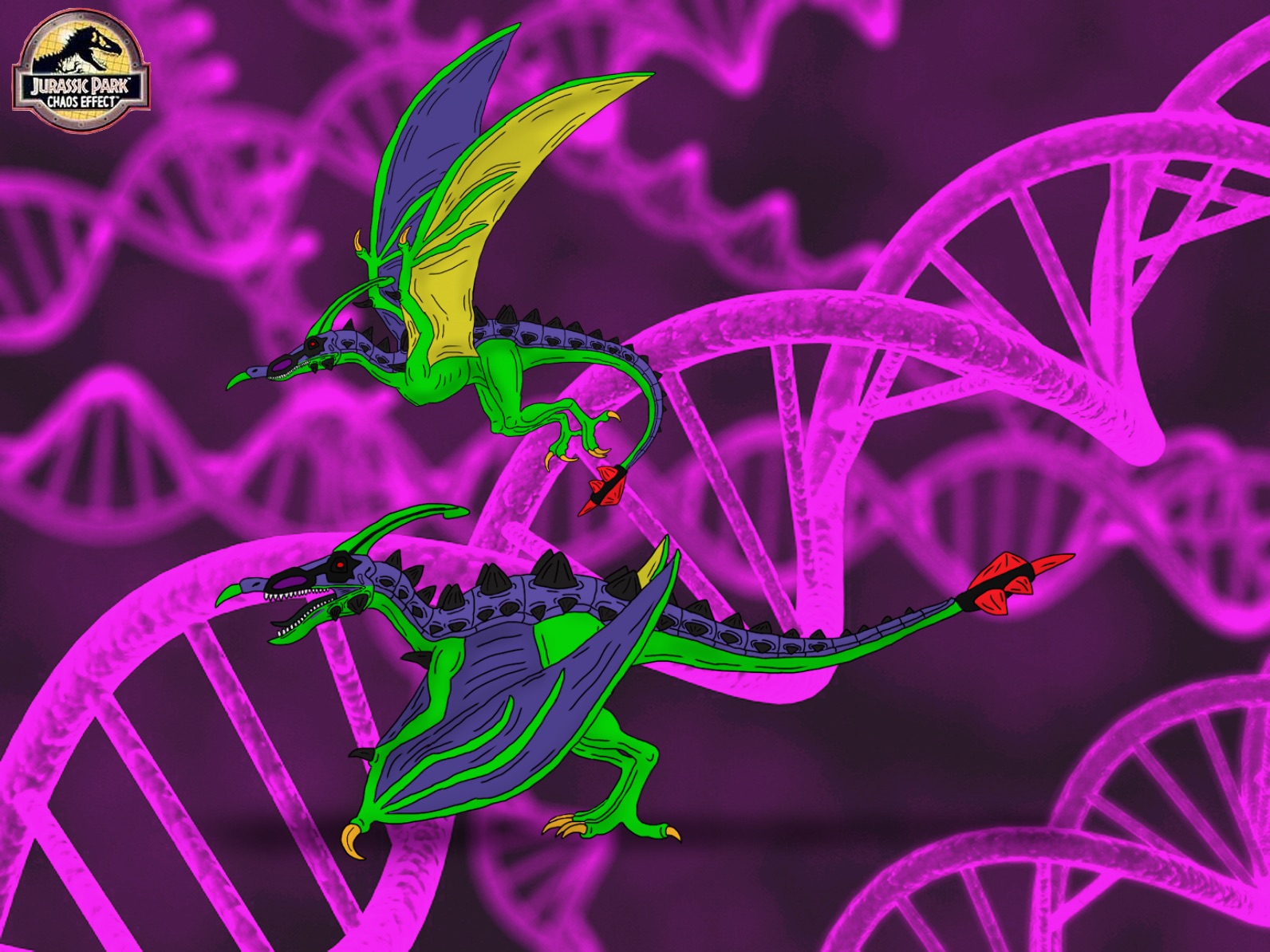 Ankyloranodon (Jurassic Park: Chaos Effect) by TrefRex on DeviantArt