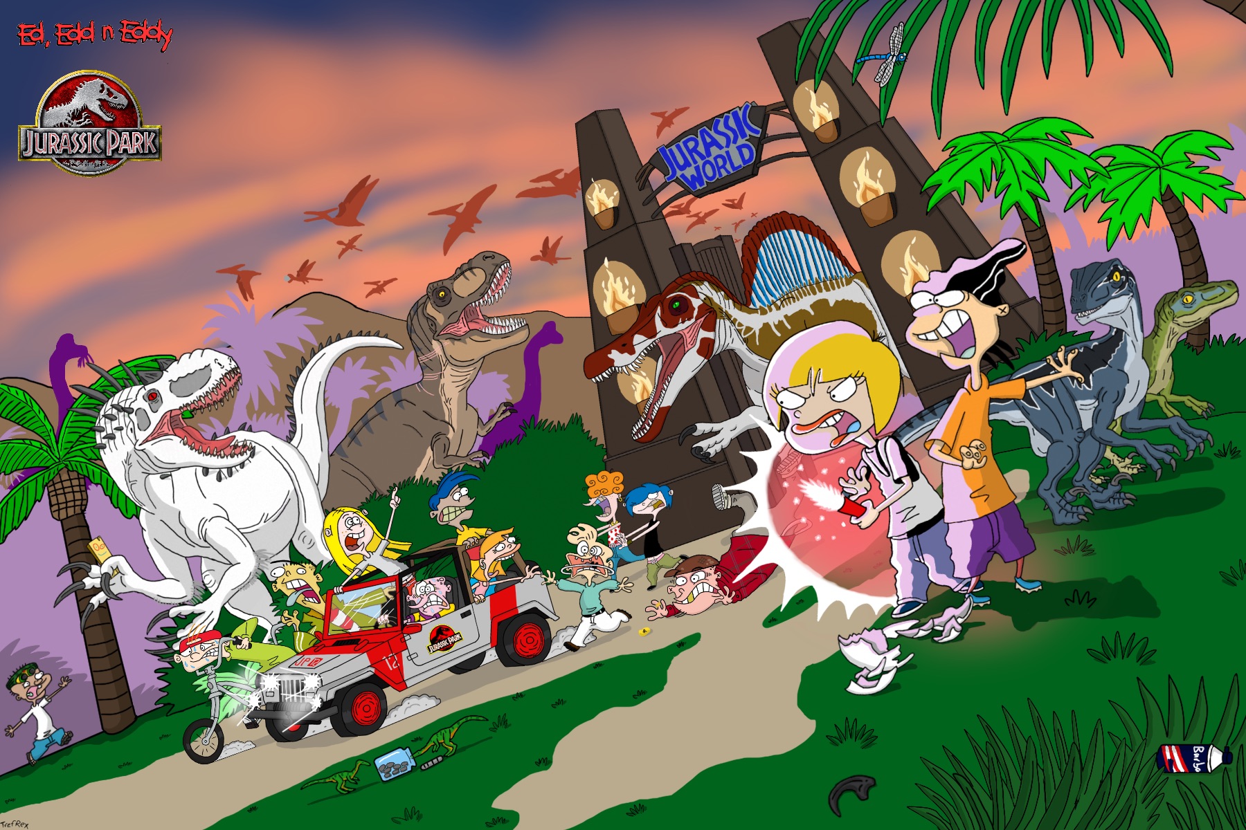 Jurassic Ed by TrefRex on DeviantArt