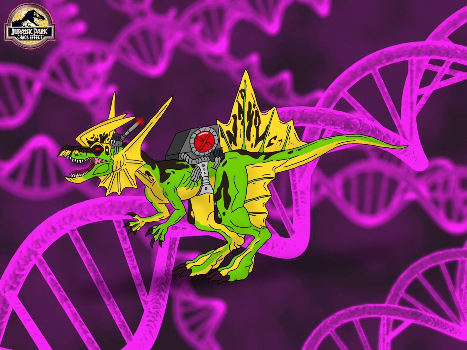 Dilophospinus (Jurassic Park: Chaos Effect) by TrefRex on DeviantArt