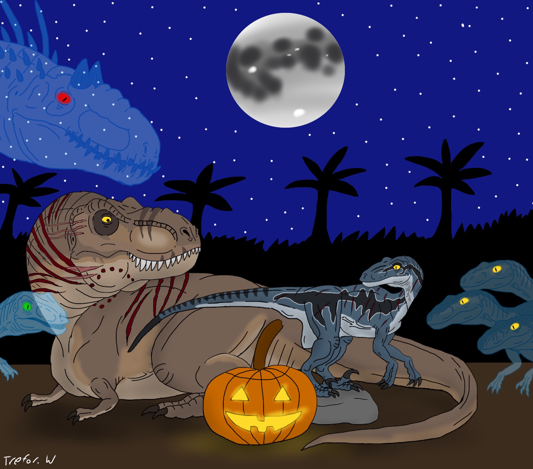 Happy Halloween by TrefRex on DeviantArt 