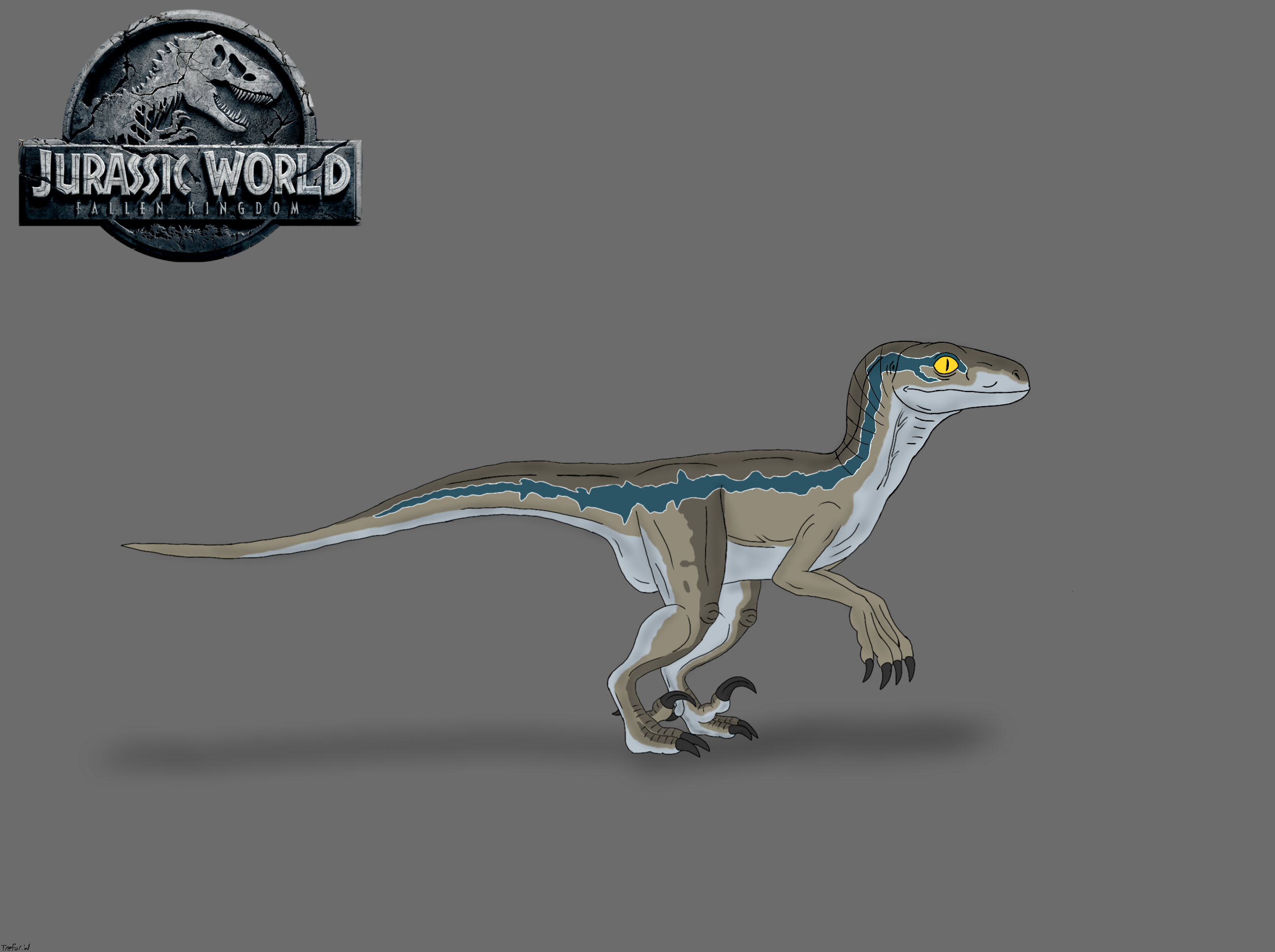 Jurassic World Fallen Kingdom Baby Blue By Trefrex On Deviantart
