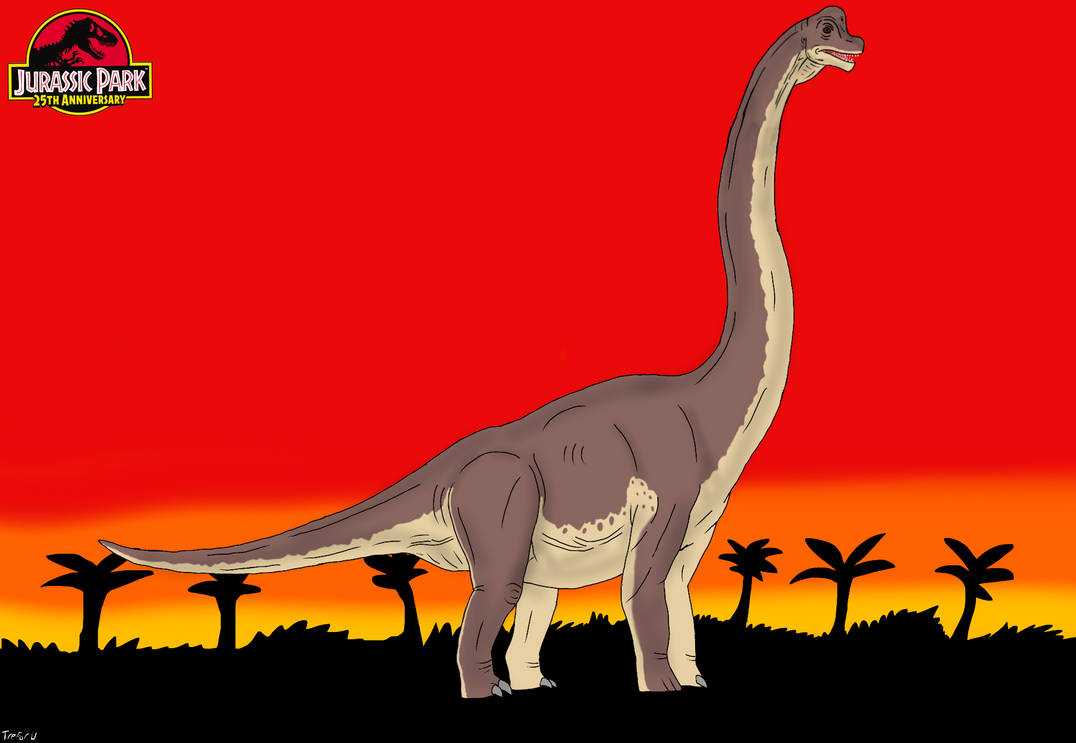 Jurassic Park 25th Anniversary: Brachiosaurus by TrefRex on DeviantArt